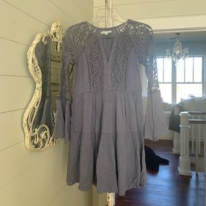 American Eagle Crochet detail dress